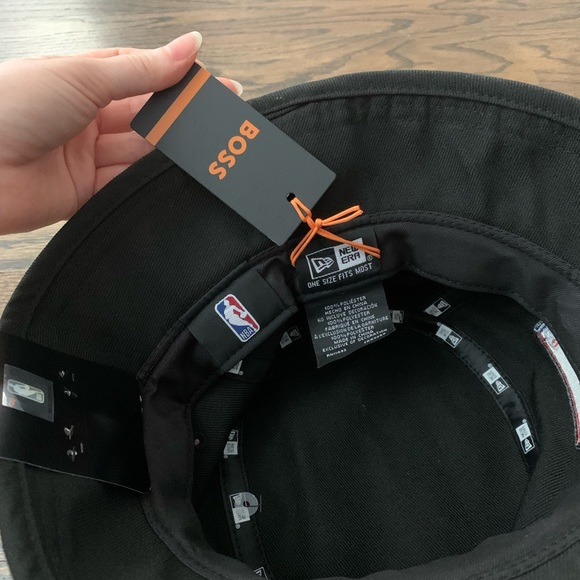 New Hugo Boss x NBA black Bucket Hat Unisex One Size. - Picture 6 of 10